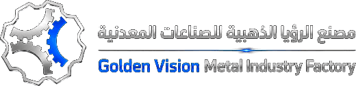 Golden Vision Metal Industry Factory Logo