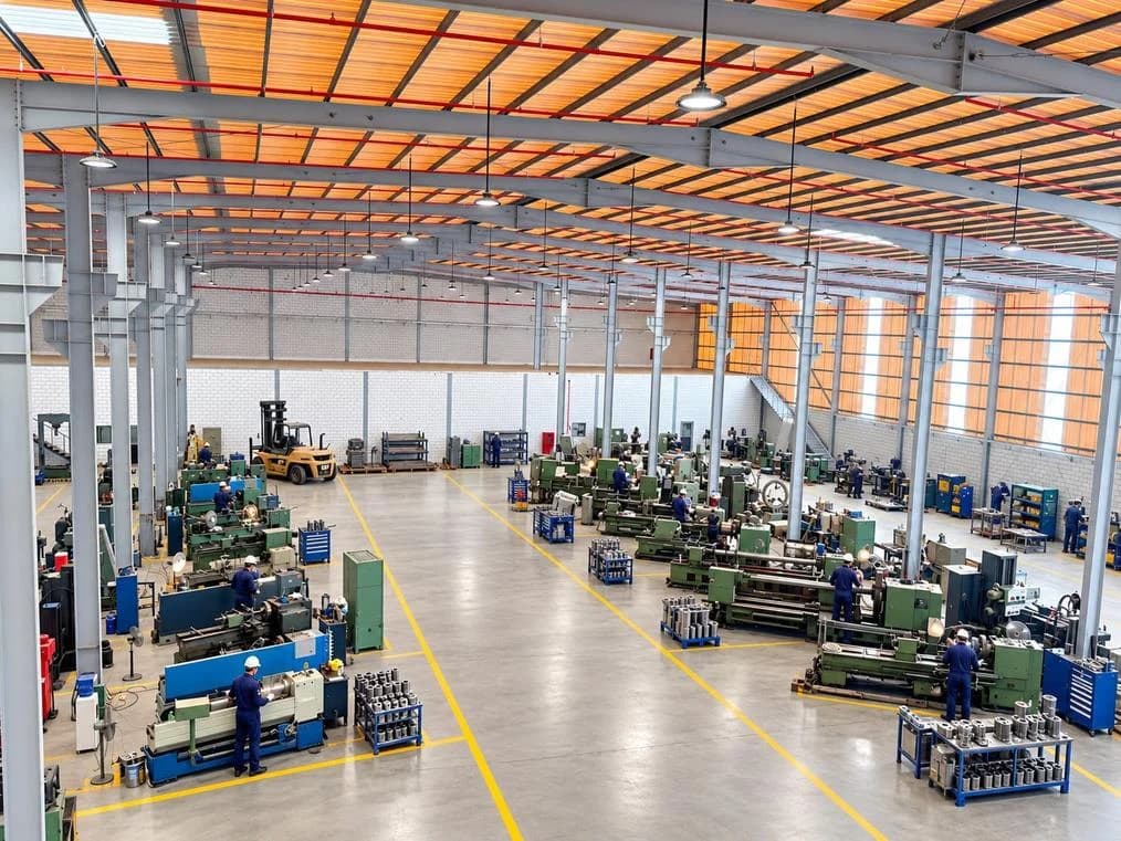 Factory Project Work Metal Fabrication & CNC Machining in Jeddah | GVCO